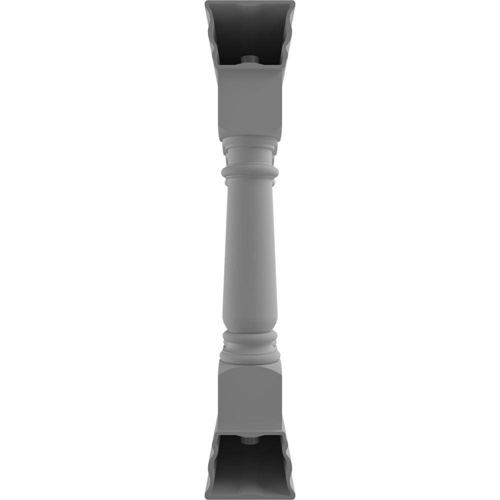 Ekena Millwork Fiberthane Wellington Balustrade 132 in. L x 42 in. H Fiberglass Railing Kit