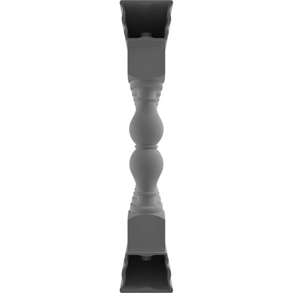 Ekena Millwork Fiberthane Avalon Balustrade 192 in. L x 42 in. H Fiberglass Railing Kit