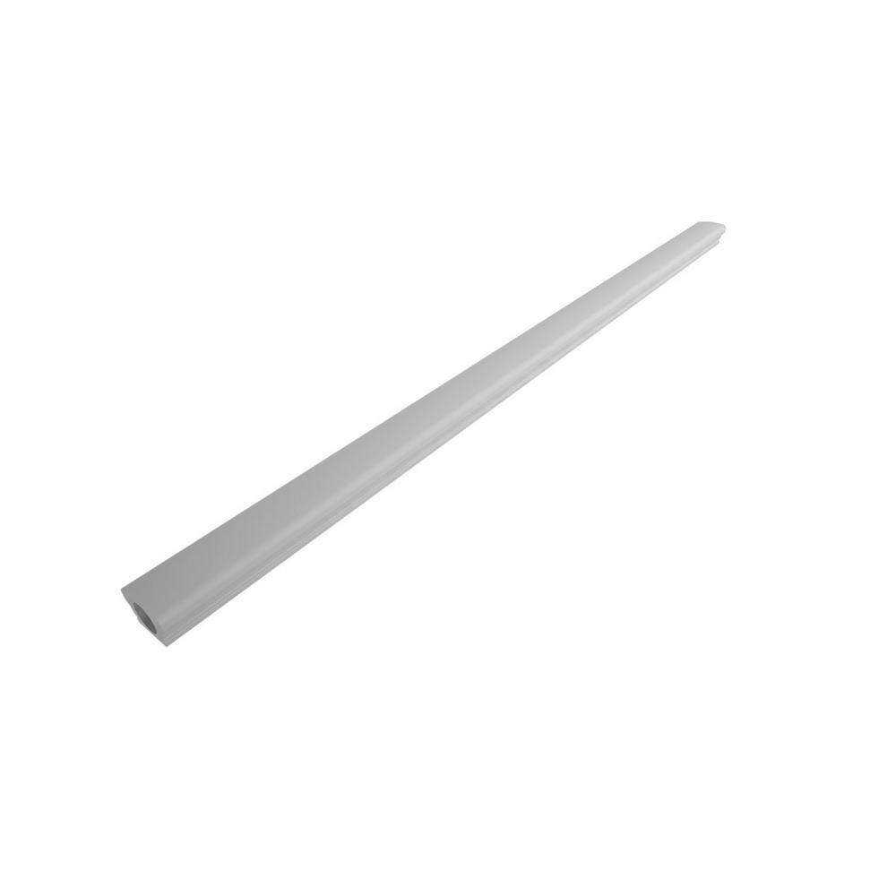 Ekena Millwork Endurathane 500 Series 3.125 in. H x 96 in. W White Resin Stair Railing Kit