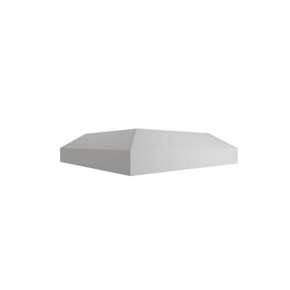 Ekena Millwork Endurathane 500 Series 1.5 in. H x 6.5 in. W White Resin Stair Railing Kit