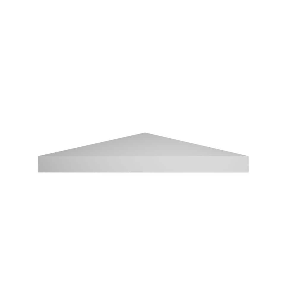 Ekena Millwork Endurathane 500 Series 1.5 in. H x 6.5 in. W White Resin Stair Railing Kit