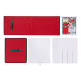 Elf Stor 30 in. Vertical Wrapping Paper Storage Box with Lid