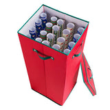 Elf Stor 30 in. Vertical Wrapping Paper Storage Box with Lid