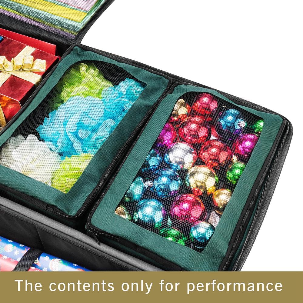Elf Stor Premier Gift Wrap Rolling Storage Bag