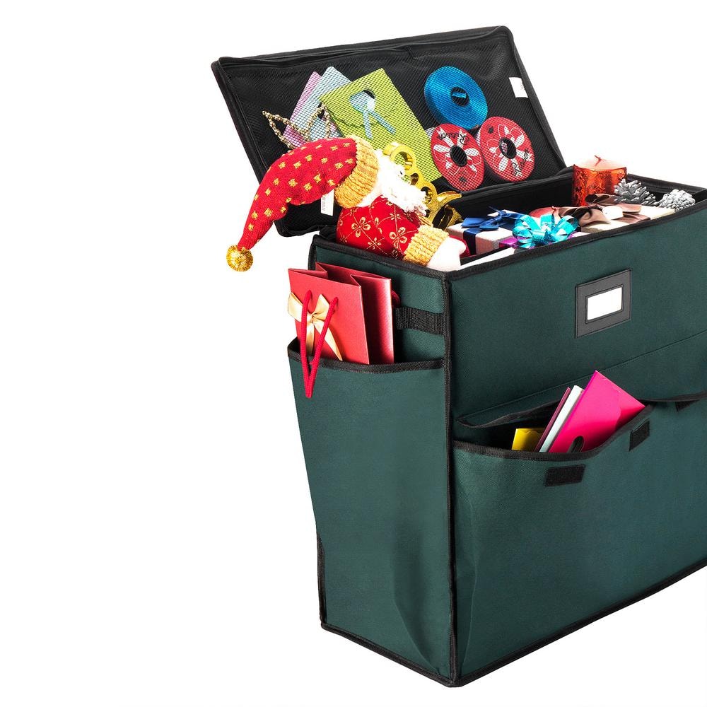 Elf Stor Ultimate Gift Bag and Wrap Storage Organizer