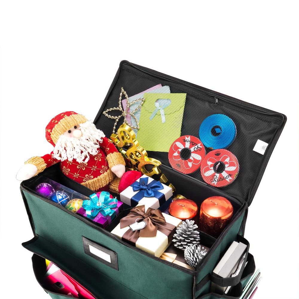 Elf Stor Ultimate Gift Bag and Wrap Storage Organizer