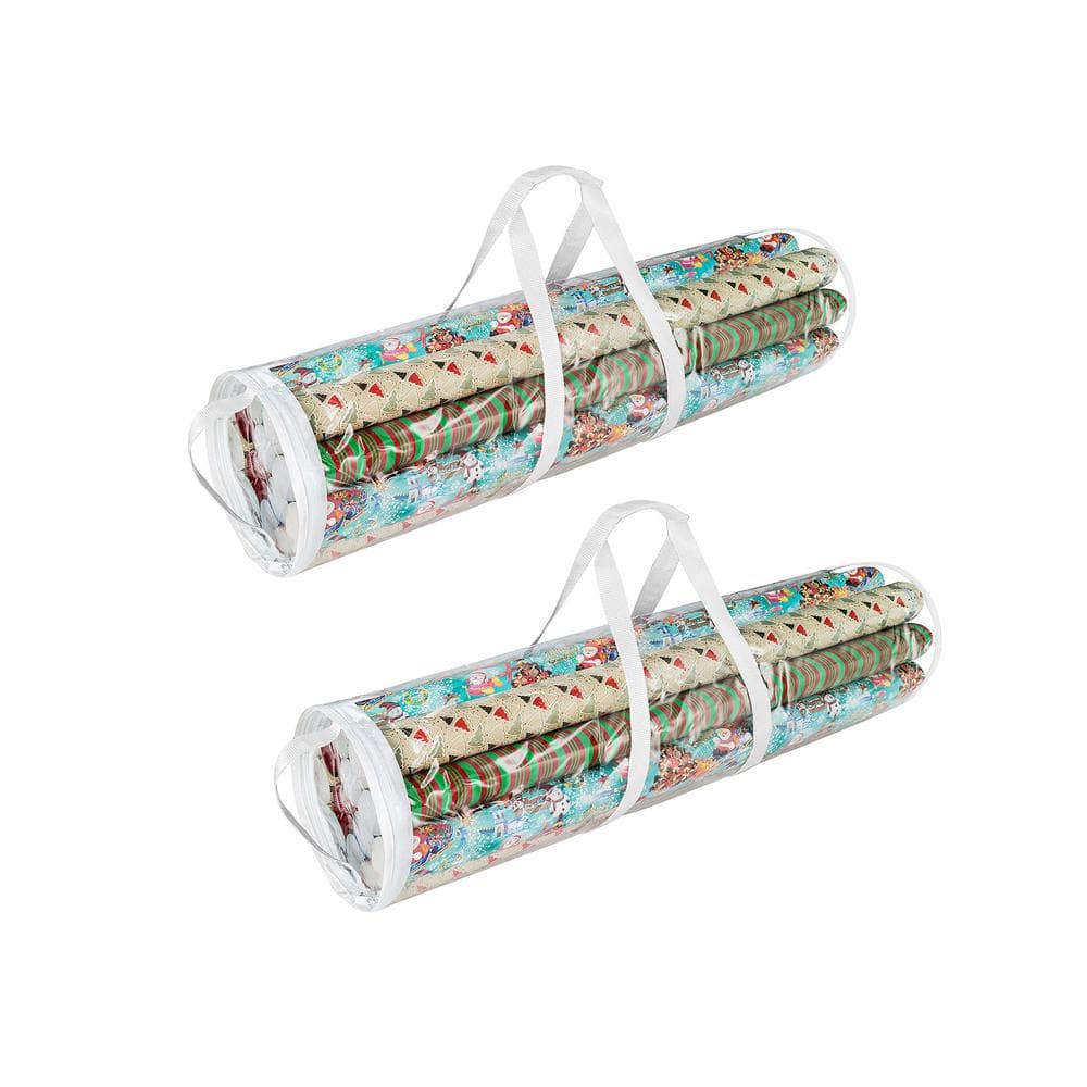 Elf Stor Wrapping Paper Gift Wrap Storage Bag for 31 in. Rolls (2-Pack)