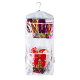 Elf Stor Deluxe Double Sided Hanging Gift Wrap and Bag Organizer Combo