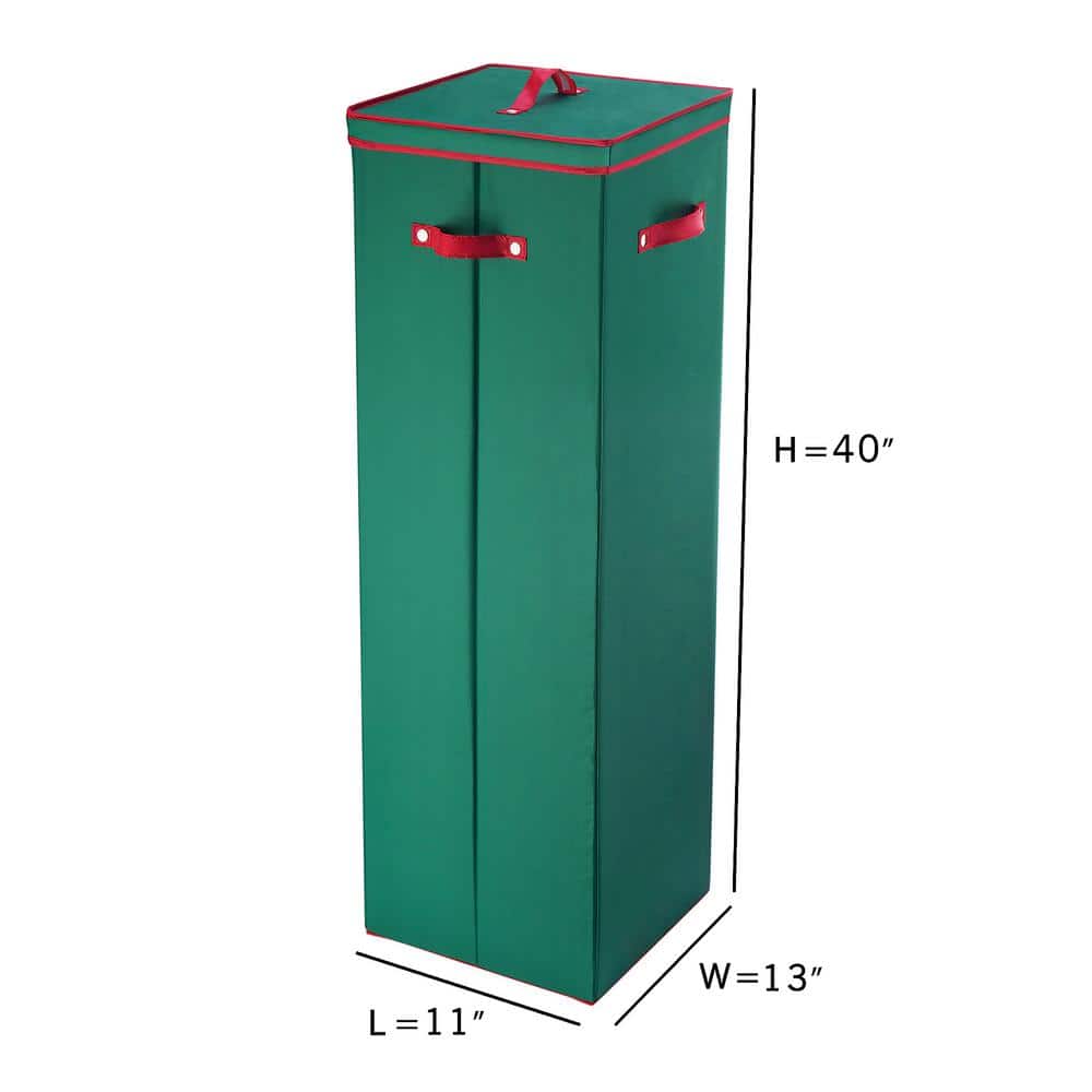Elf Stor 40 in. Tall Wrapping Paper Storage Box