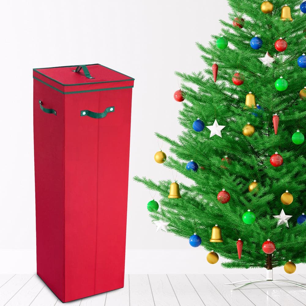 Elf Stor 40 in. Tall Wrapping Paper Storage Box