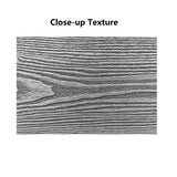 LH EP Complete Kit 6 ft. x 6 ft. Embossed Gray WPC Composite Fence Panel with Pronged Holders and Post Kits (2-set)