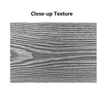 LH EP Complete Kit 6 ft. x 6 ft. Embossed Gray WPC Composite Fence Panel with Pronged Holders and Post Kits (5-set)