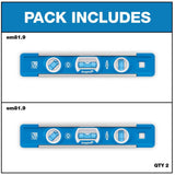 Empire 9 in. True Blue Professional Magnetic Torpedo Level