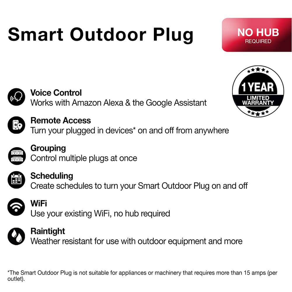 Energizer Smart Outdoor Plug