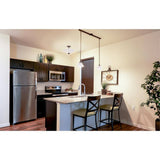 Design House Brookings Solid Wood Ready to Assemble Shaker 24 in. x 36 in. x 12 in. 2 Door Wall Kitchen Cabinet in Espresso