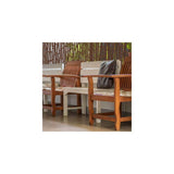 DESIGN VU Fiji 4 ft. x 2 ft. Espresso Recycled Polymer Decorative Screen Panel, Wall Decor and Privacy Panel