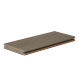 TimberTech Composite Legacy 1 in. x 6 in. x 1 ft. Grooved Espresso Composite Sample (Actual: 0.94 in. x 5.36 in. x 1 ft)