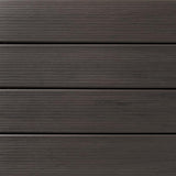 TimberTech Composite Legacy 1 in. x 6 in. x 1 ft. Grooved Espresso Composite Sample (Actual: 0.94 in. x 5.36 in. x 1 ft)