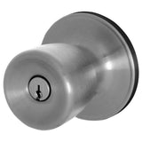ESSENTIALS by Schlage Brill Stainless Steel Keyed Entry Door Knob - V54 V BRL 630