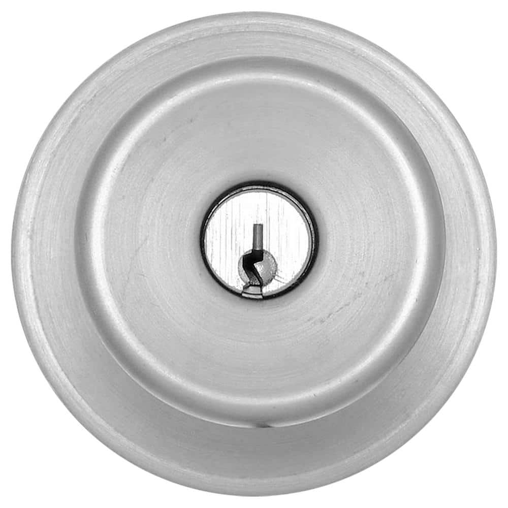ESSENTIALS by Schlage Brill Stainless Steel Keyed Entry Door Knob - V54 V BRL 630