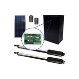 Estate Swing Dual Swing Automatic Gate Opener Kit with 20-Watt Solar Panel E-S 1000D/20-Watt