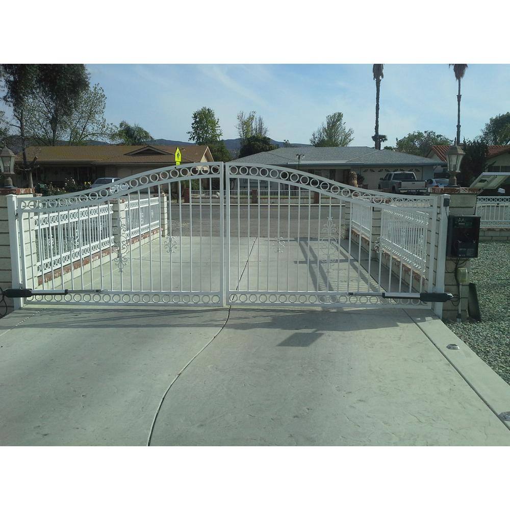 Estate Swing Dual Swing Automatic Gate Opener Kit with 30-Watt Solar Panel E-S 1000D/30W