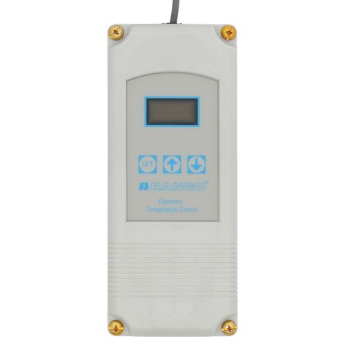 Ranco ETC-211000-000 temperature controller - front view (Voltage: 120v, 208V, 240v; Horse Power: 1/2)