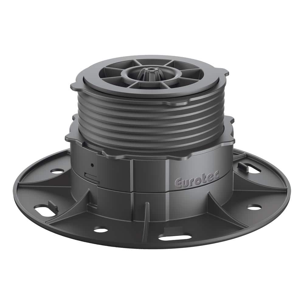 Eurotec Deck Support Plastic Adjustable Pedestal SL (Self leveling - Head) PRO M (10-Pieces/Package)