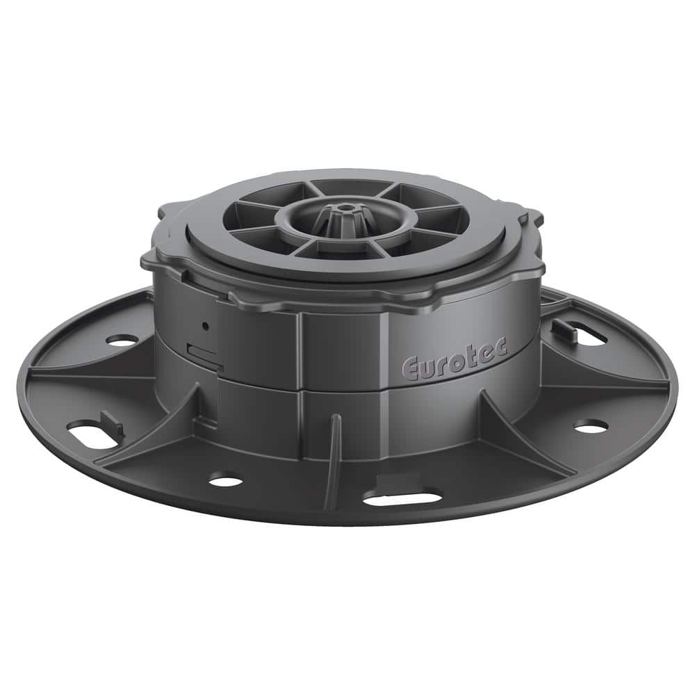 Eurotec Deck Support Plastic Adjustable Pedestal SL (Self leveling - Head) PRO M (10-Pieces/Package)