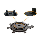 Eurotec Deck Support Plastic Adjustable Pedestal PRO XXS (50-Pieces/Package)