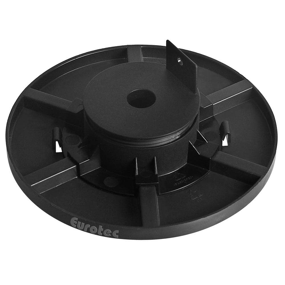 Eurotec Deck Support Plastic Adjustable Pedestal ECO S base plate - (50-Pieces / Box)