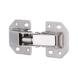 Everbilt 90-Degree Surface Mount Hidden Spring Cabinet Hinge, Satin Nickel (5 Pairs)