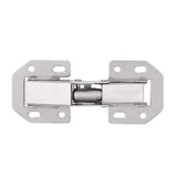 Everbilt 90-Degree Surface-Mount Hidden Spring Cabinet Hinge, Satin Nickel (1 Pair)