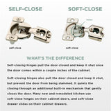 Everbilt 35 mm 110-Degree 3/4 in. Overlay Soft-Close Face Frame Cabinet Hinges, Satin Nickel (1 Pair)