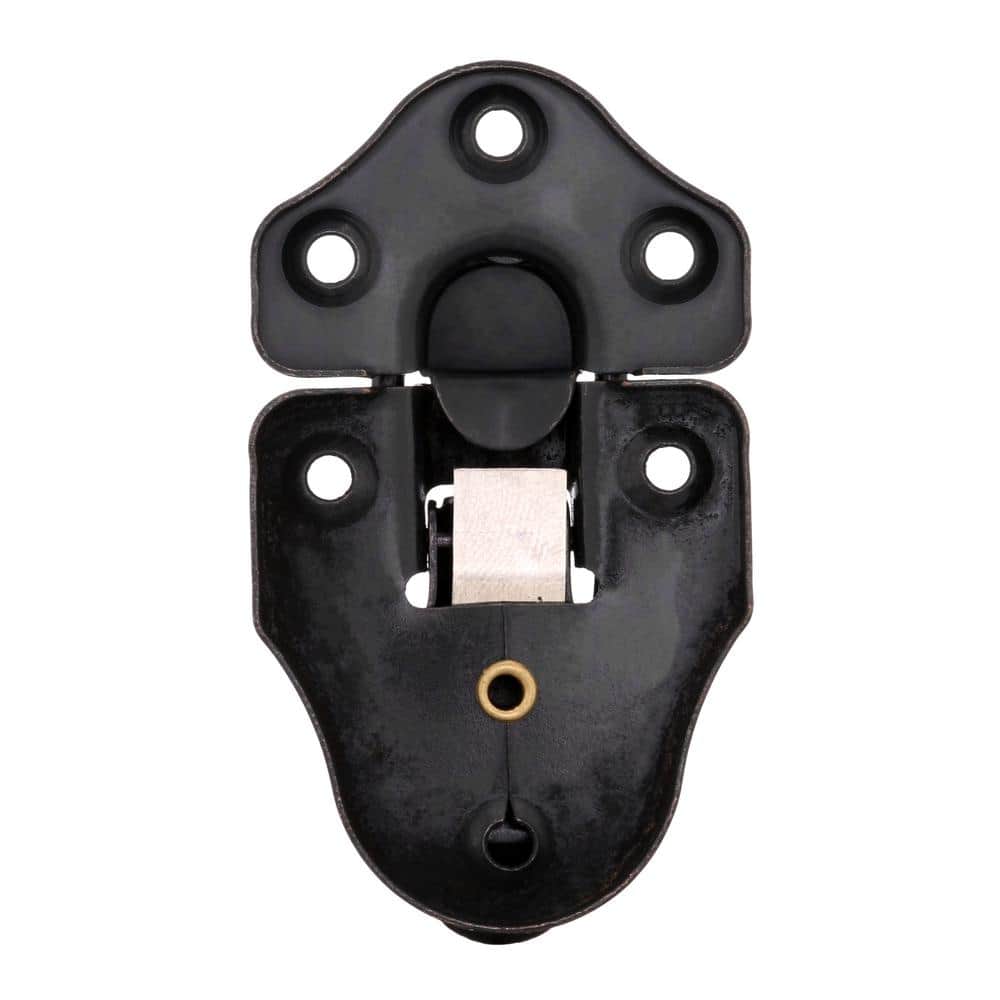 Everbilt 2-3/4 in. x 1-1/2 in. Oil-Rubbed Bronze Chest Latches (2-Pack)