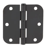 Everbilt 3-1/2 in. x 5/8 in. Radius Oil-Rubbed Bronze Door Hinge Value Pack (48 per Pack)