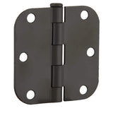 Everbilt 3 in. Oil-Rubbed Bronze Door Hinge, 5/8 in. Radius