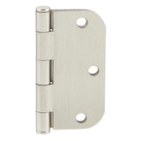 GlideRite 3-1/2 in. Satin Nickel Steel Door Hinges, 5/8 in. Corner Radius with Screws (48-Pack)