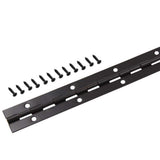 Everbilt 1-1/16 in. x 48 in. Oil-Rubbed Bronze Continuous Hinge
