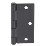 Everbilt 3-1/2 in. Satin Nickel, 5/8 in. Radius Smooth-Action Door Hinges Value Pack (3-Pack)