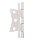 Everbilt 3 in. Satin Nickel Non-Mortise Surface-Mount Door Hinges (2-Pack)