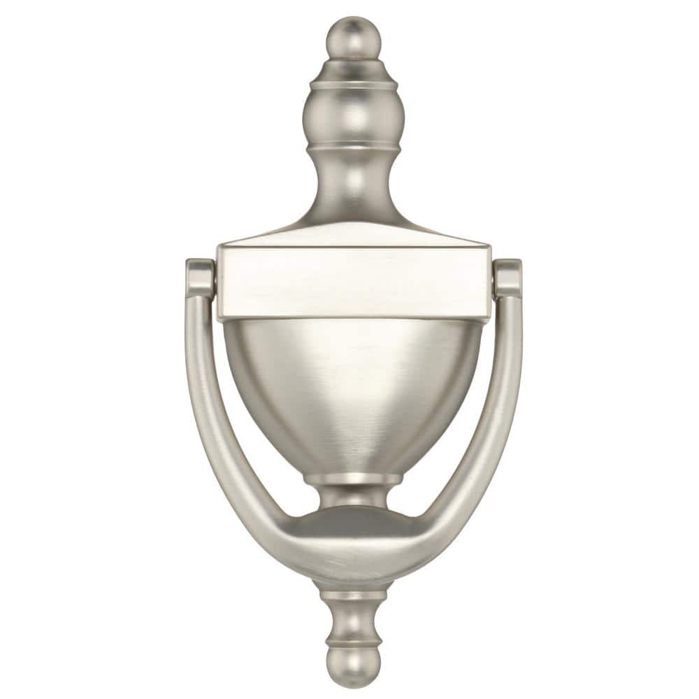 Everbilt 6-5/16 in. Satin Nickel Door Knocker