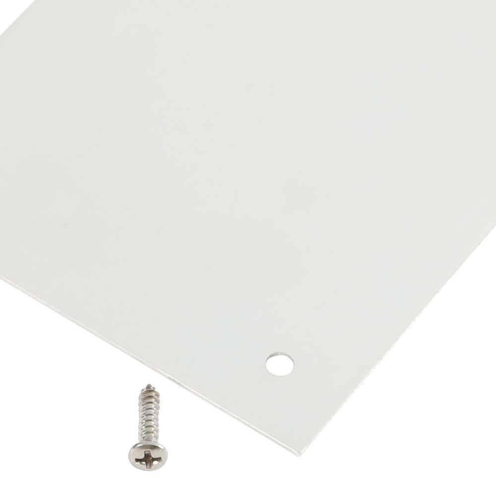 Everbilt 3-1/2 in. x 15 in. Satin Aluminum Push Plate
