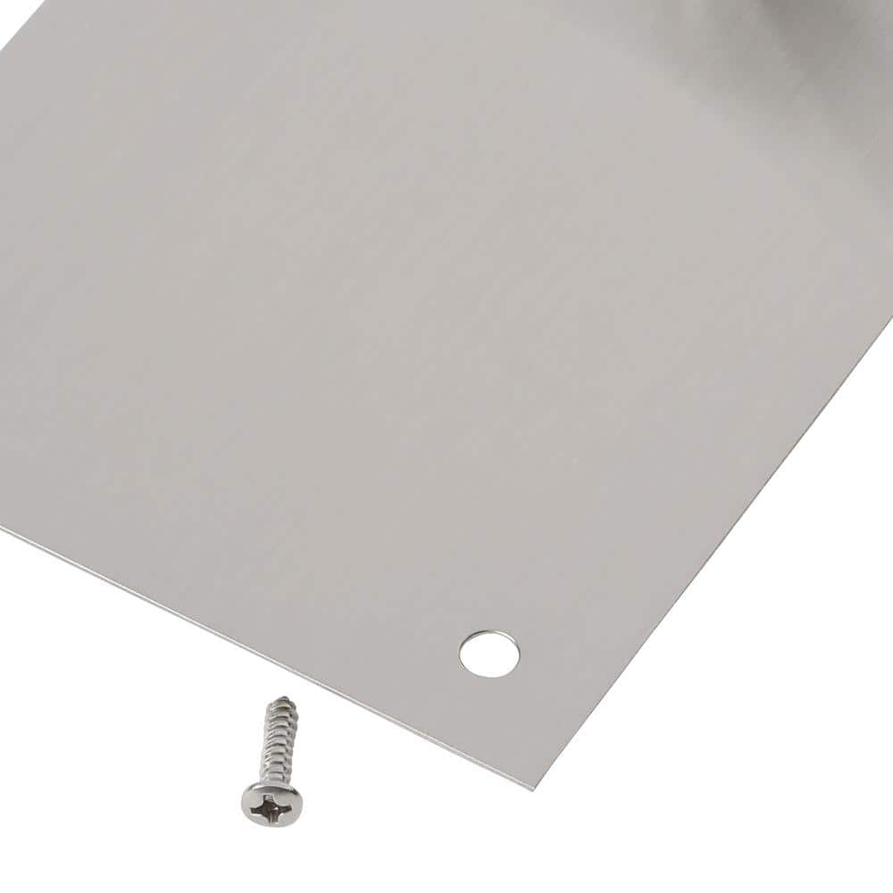 Everbilt 4 in. x 16 in. Stainless Steel Pull Plate