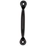Everbilt 4-7/8 in. Black Light-Duty Steel Door Pull with Screws