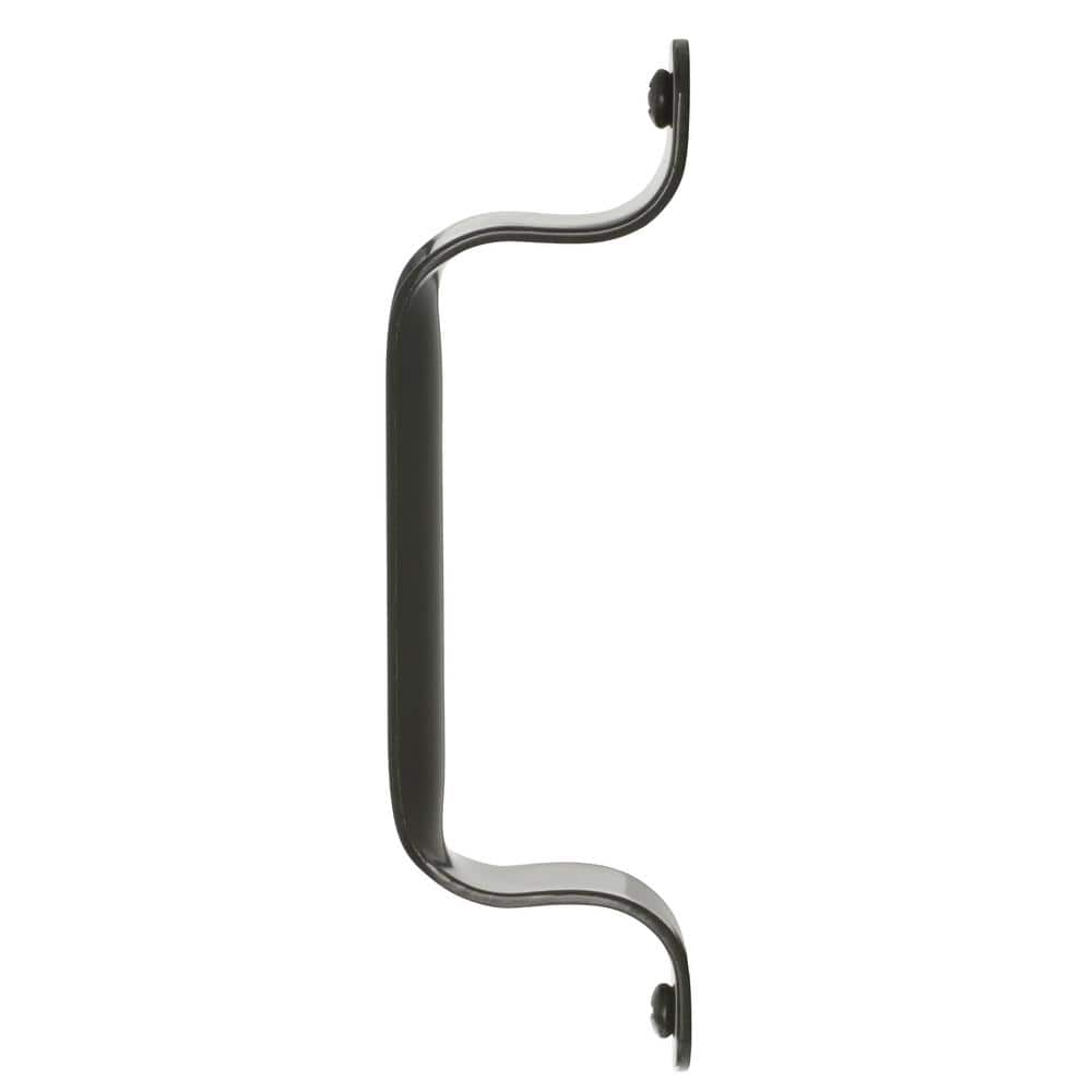 Everbilt 6-1/2 in. Black Heavy-Duty Door Pull
