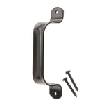 Everbilt 6-1/2 in. Black Heavy-Duty Door Pull