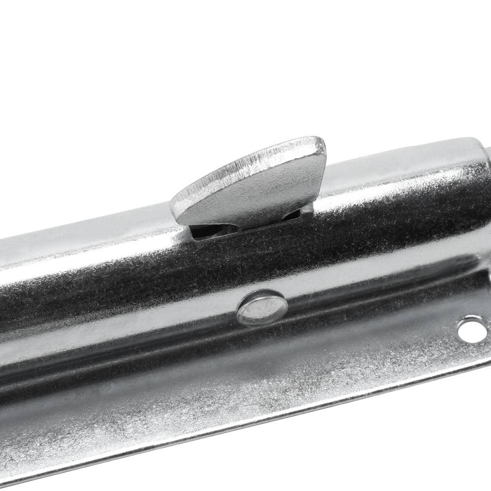 Everbilt 4 in. Zinc Foot Bolt Door Stop