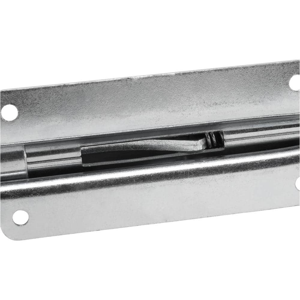 Everbilt 4 in. Zinc Foot Bolt Door Stop