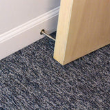 Everbilt Satin Nickel Spring Door Stop – 3 in Projection, Steel